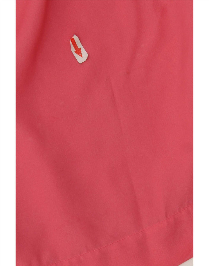 Colete regular feminino Reiss Top UK 10 poliéster rosa pequeno