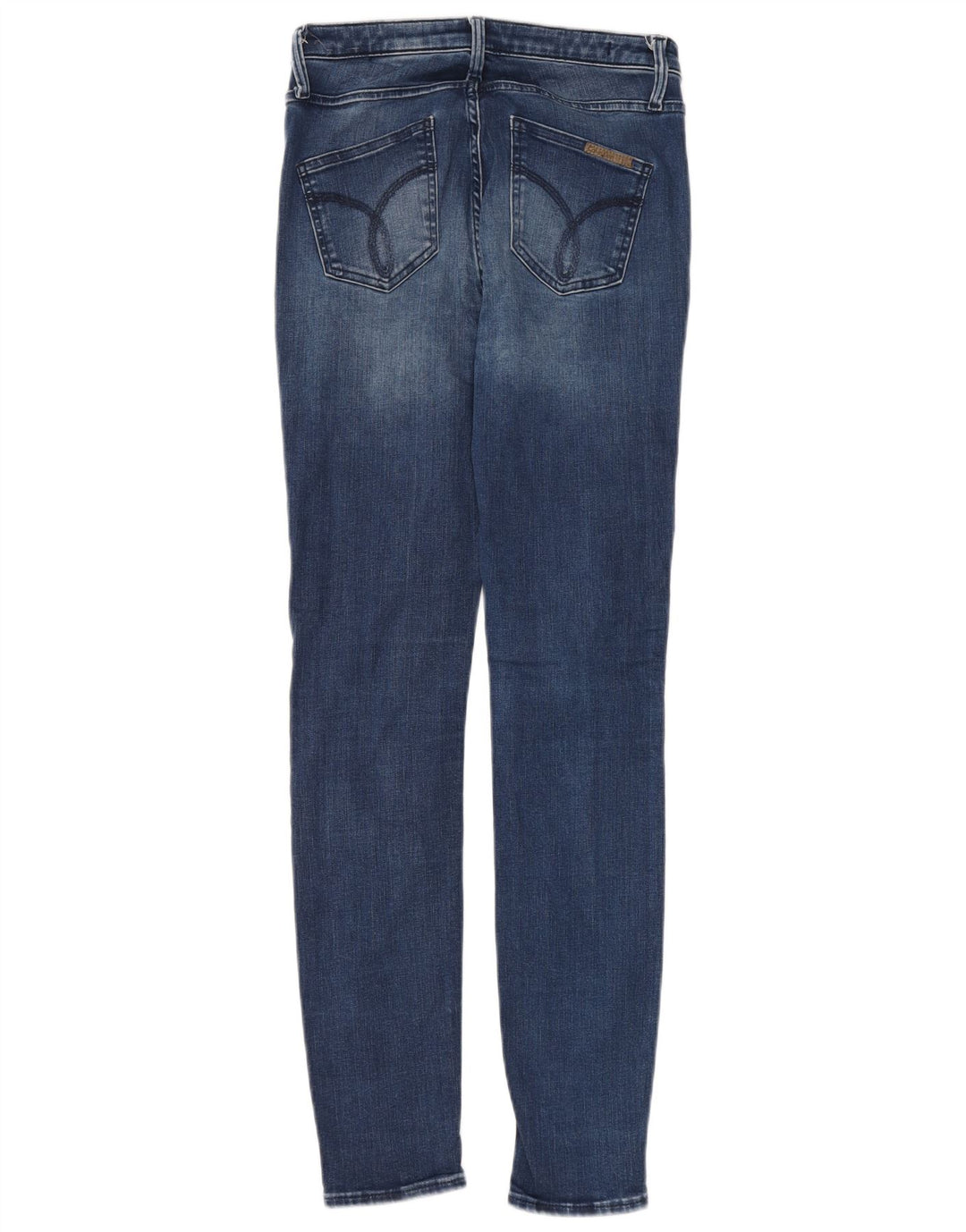 Calça jeans skinny feminina Calvin Klein W28 L32 azul