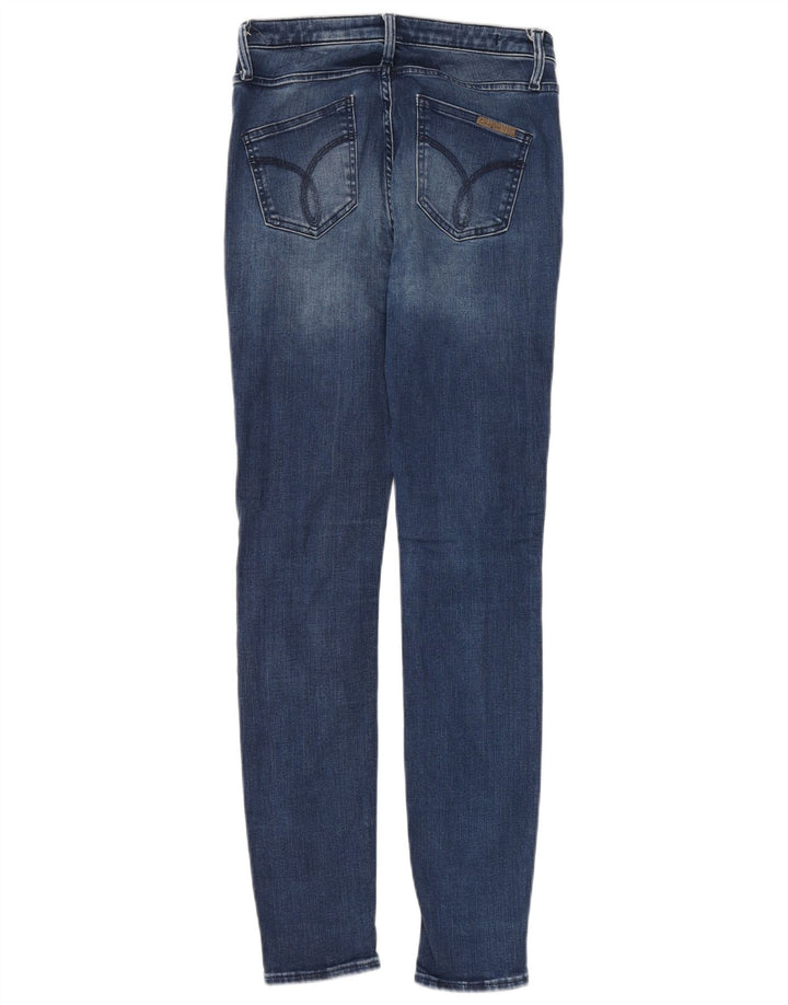 Calça jeans skinny feminina Calvin Klein W28 L32 azul