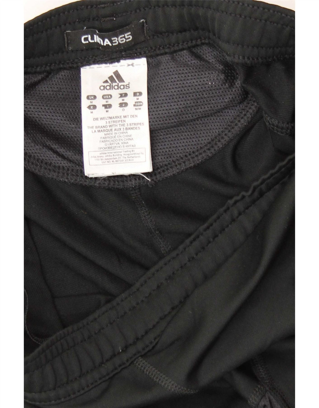 Adidas Mens Clima 365 Leggings Médio Preto Poliéster