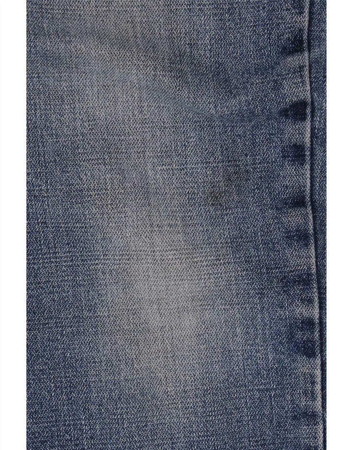 Calça jeans reta masculina Farah W38 L32 algodão azul