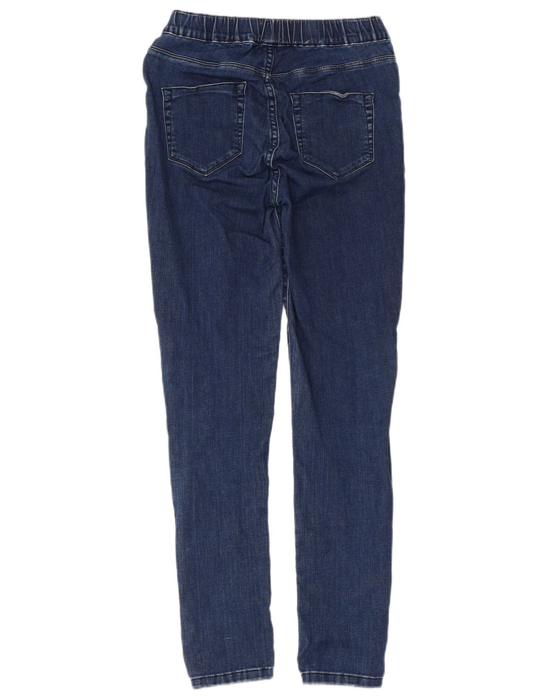 WHITE STUFF Jeans feminino Jegging UK 10 pequeno W28 L29 algodão azul