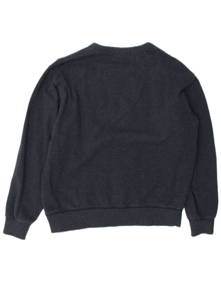 G-Star moletom gráfico masculino jumper médio algodão azul marinho
