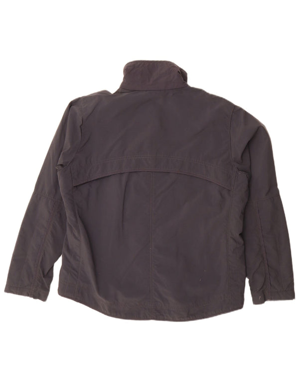 Jaqueta Bomber Adidas Feminina UK 14 Grande Poliamida Preta