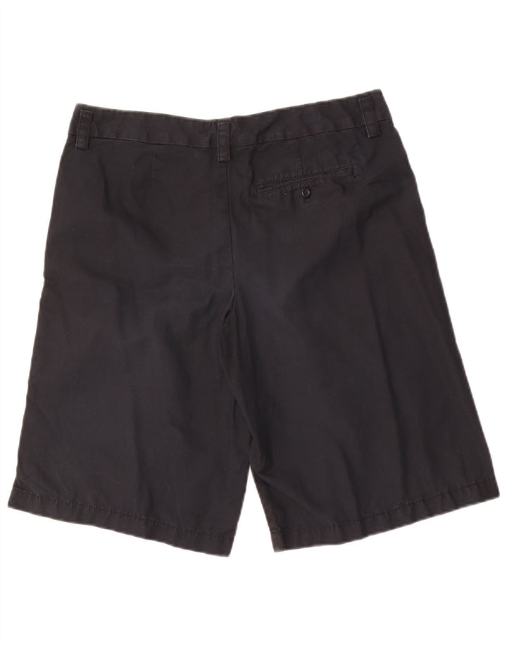 Shorts Chino Feminino Gap UK 12 Médio W32 Algodão Preto