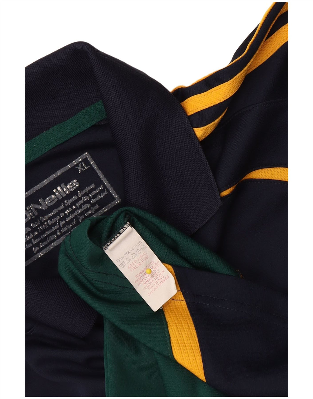 Camisa polo masculina O'Neills XL azul marinho colorblock poliéster