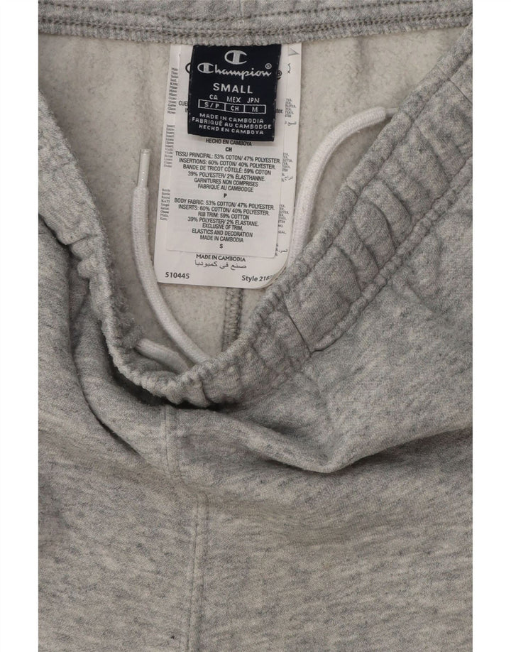 Calça de treino masculina Champion Joggers pequeno algodão cinza