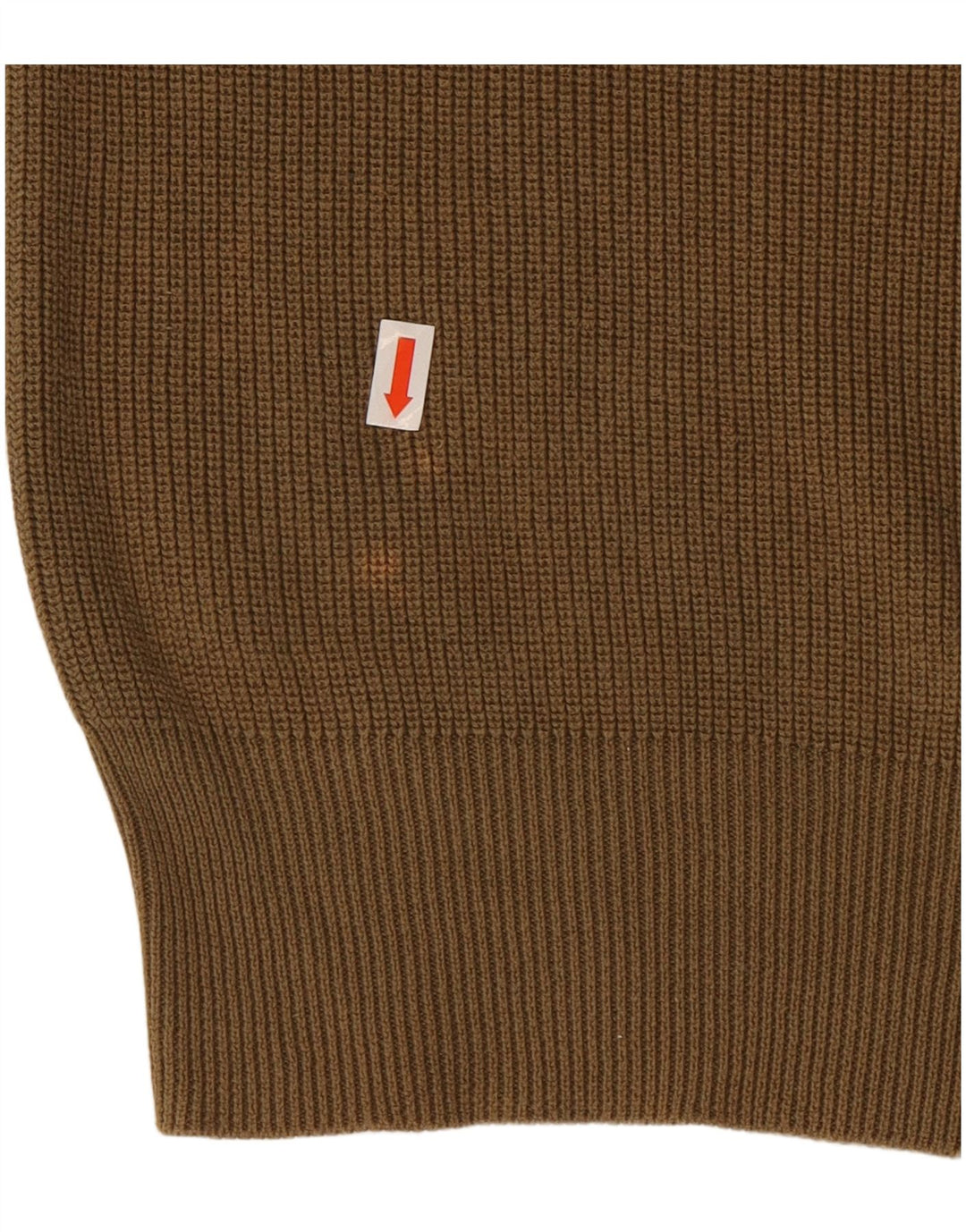 Suéter masculino RALPH LAUREN com gola redonda e algodão marrom médio