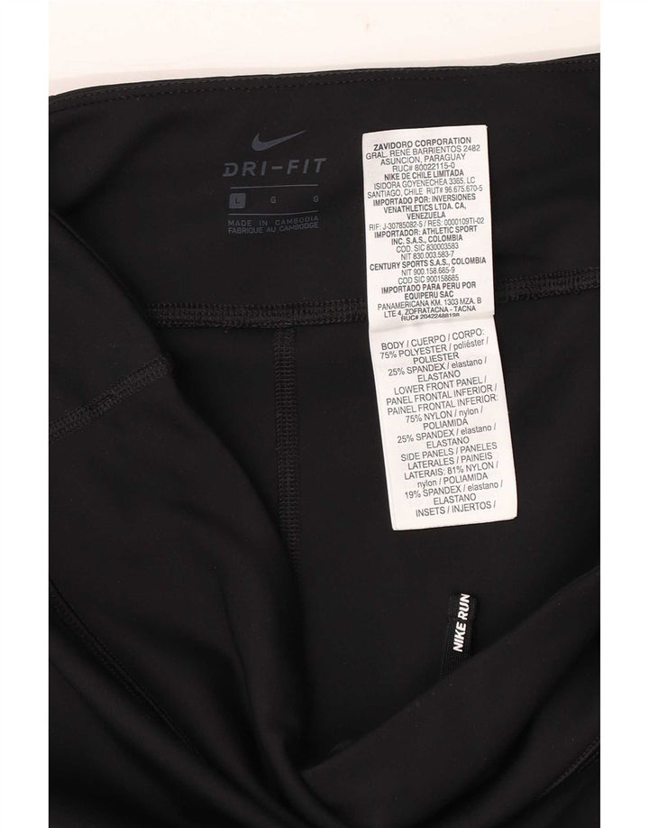 Leggings Nike Dri Fit feminino grande poliéster preto
