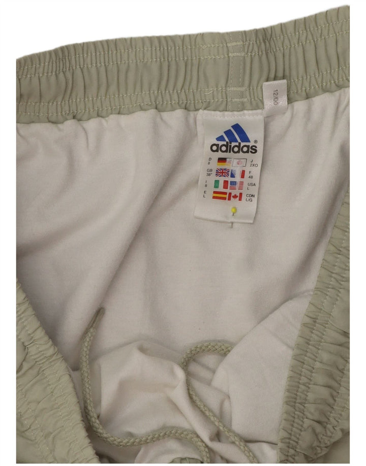 Shorts esportivos masculinos Adidas XL verde poliéster