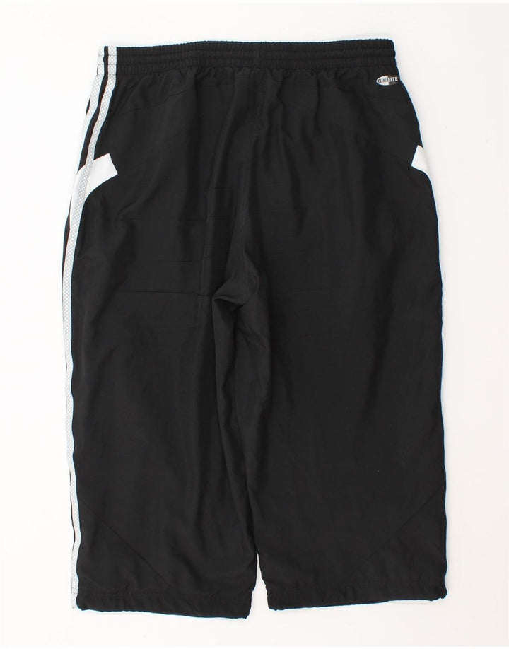 Adidas Mens Climalite Bermuda Sport Shorts Médio Preto Poliéster