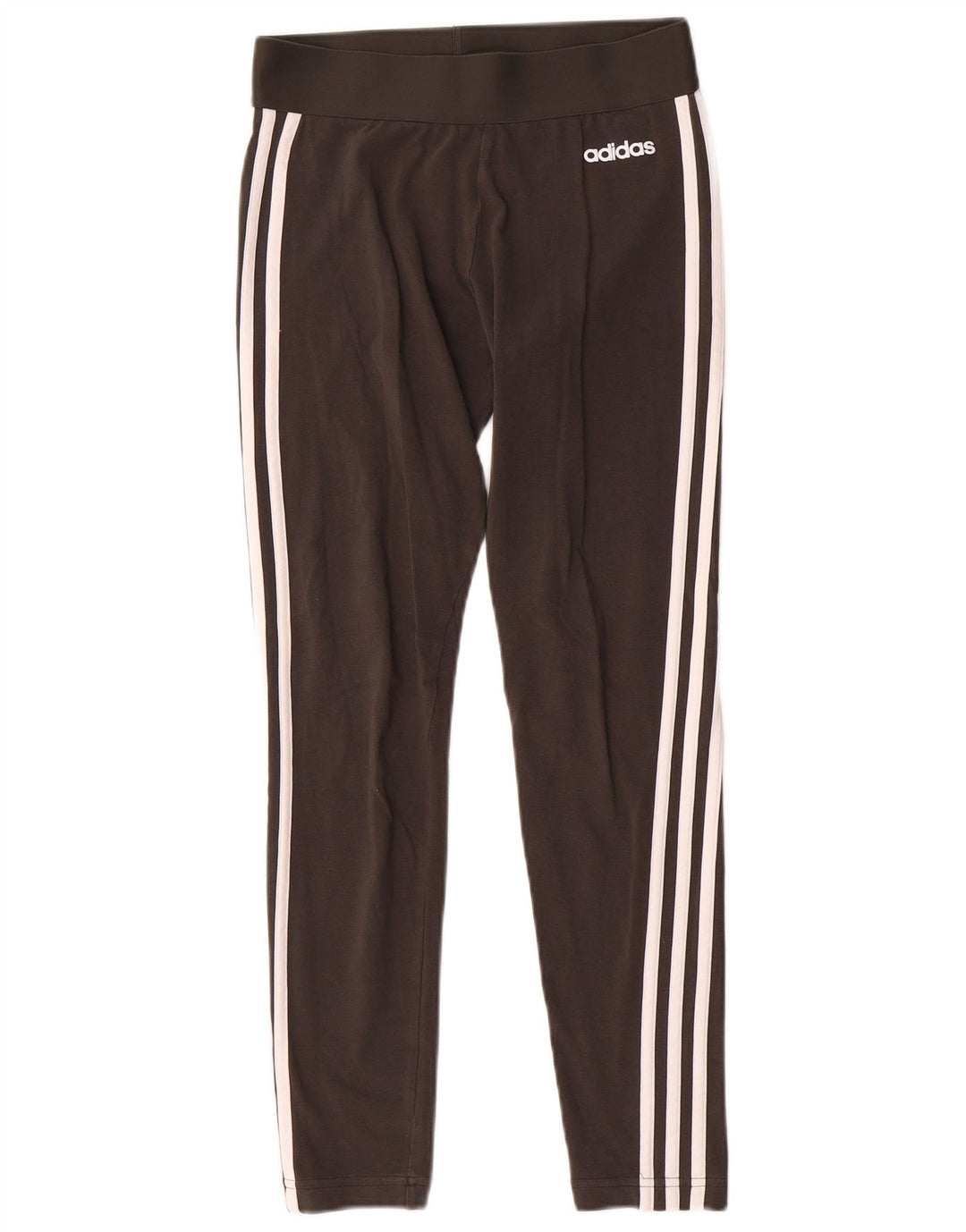 Leggings Adidas Femininas UK 8/10 Pequenas Cinza