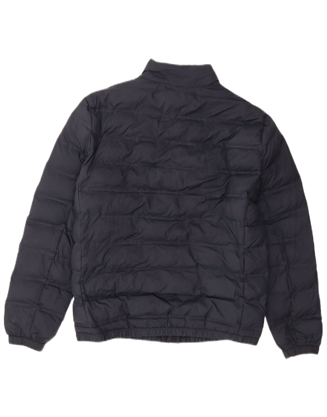Jaqueta acolchoada masculina ZARA UK 40 grande azul marinho