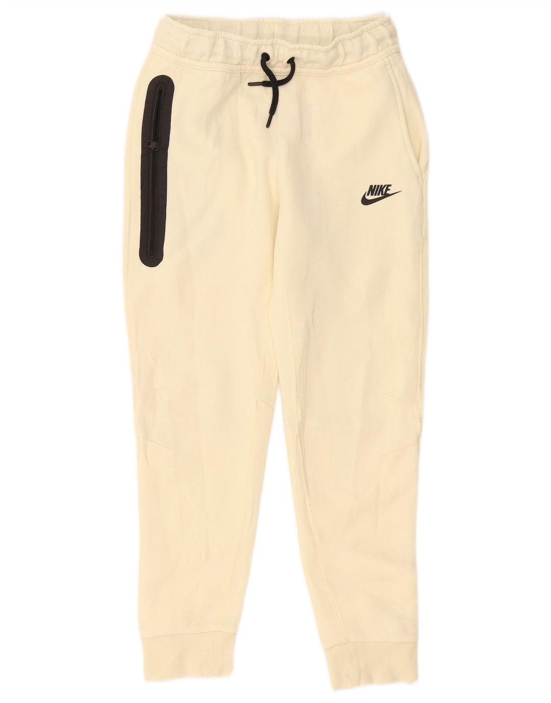 NIKE Meninos Calças de treino Joggers 10-11 anos Médio Off White