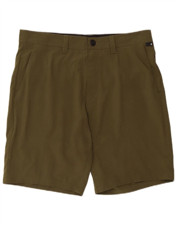 Shorts Chino Masculino Volcom Grande Poliéster Cáqui