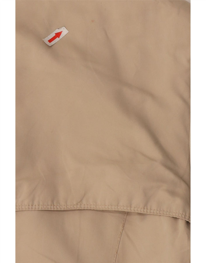 Zara Womens Trench Coat UK 12 Médio Bege Poliéster