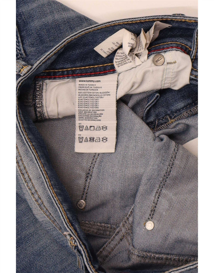 Tommy Hilfiger Jeans Slim Feminino W30 L29 Azul Algodão