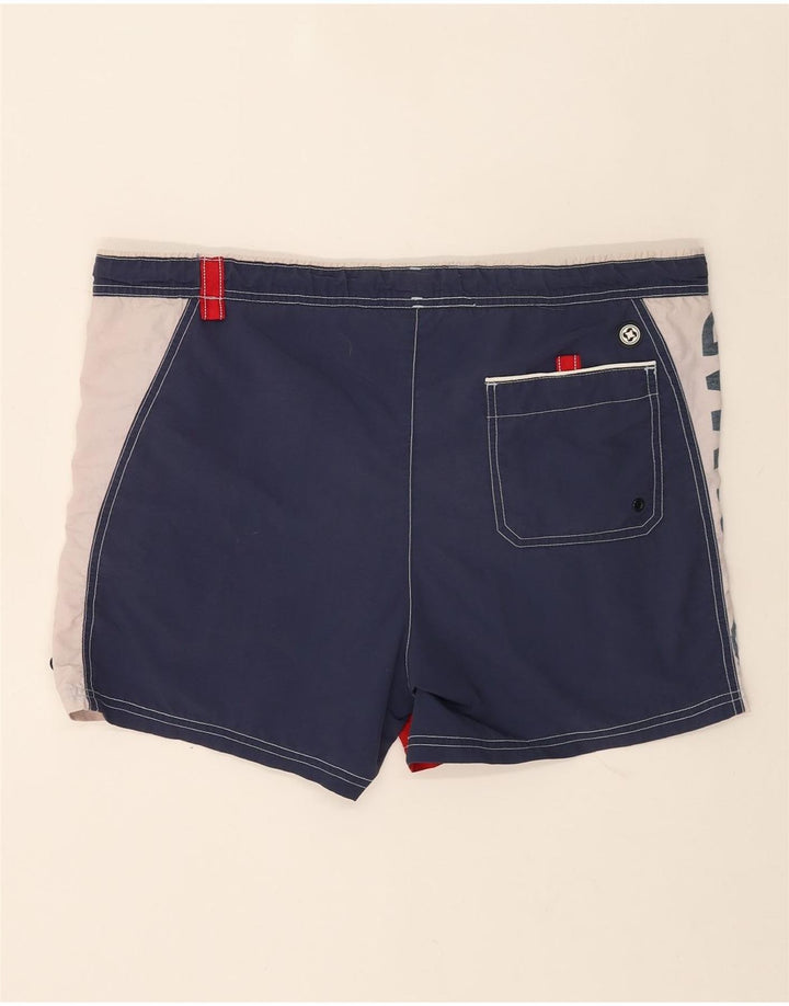 Shorts de natação masculino Colmar gráfico EU48 médio vermelho colorblock