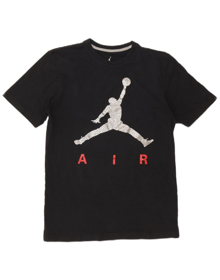 Camiseta Jordan Masculina Graphic Top Médio Preto