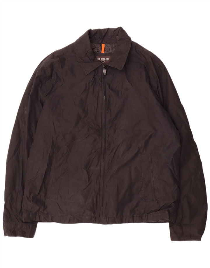 Jaqueta bomber masculina Dockers UK 42 XL poliéster preto