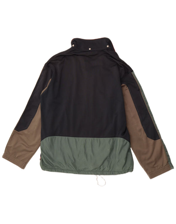 Jaqueta masculina de treino DIADORA UK 42 grande bloco colorido multicolorido