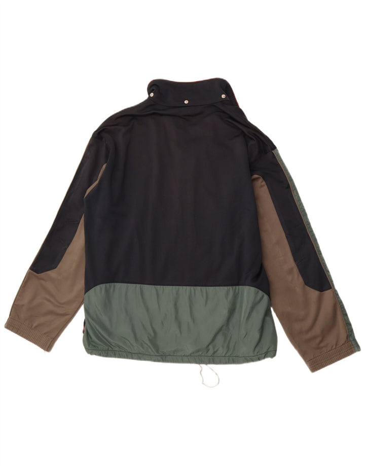 Jaqueta masculina de treino DIADORA UK 42 grande bloco colorido multicolorido