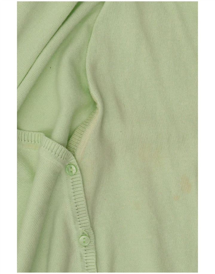 Suéter cardigã feminino Zara Reino Unido 18 XL verde