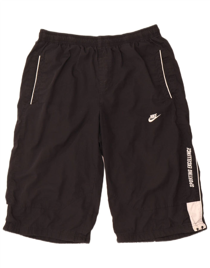 Bermuda esportiva masculina Nike Graphic XL XL preto colorblock poliéster