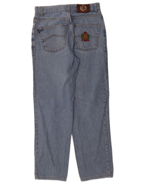 Casucci Mens Tapered Jeans IT 48 Médio W30 L31 Azul Algodão