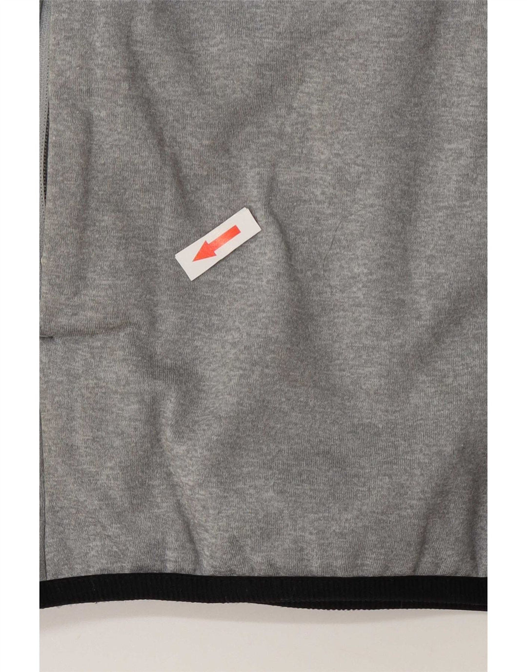 Adidas Mens Zip Neck Pullover Treino Top 2XL Cinza Colourblock Poliéster