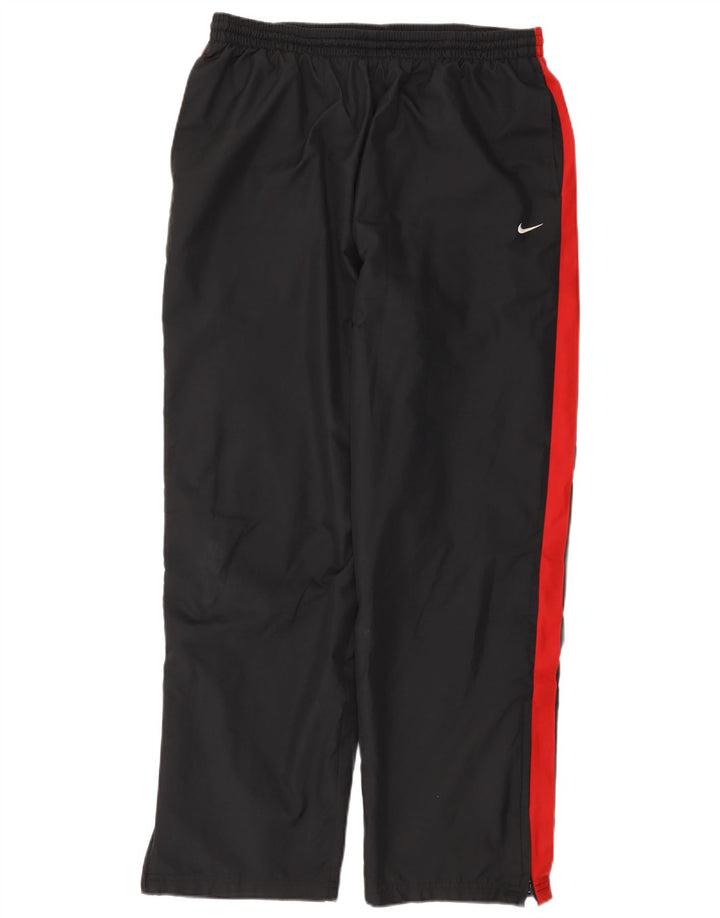 Calça de treino masculina NIKE XL preta colorblock poliéster