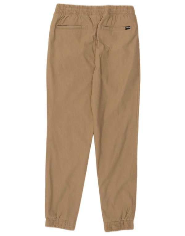 Hurley Boys Joggers Calça Casual 10-11 Anos W26 L25 Bege Nylon