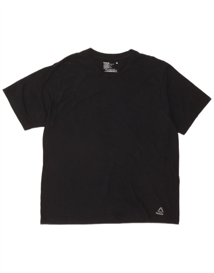 Camiseta masculina REEBOK Top XL algodão preto