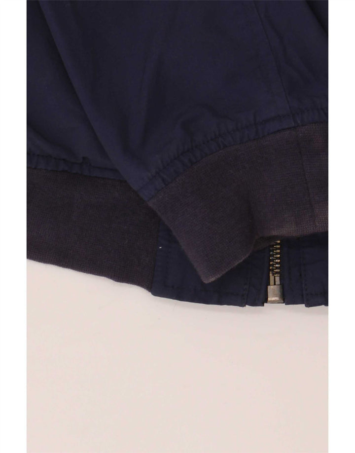 Jaqueta bomber masculina Benetton IT 46 algodão azul marinho pequeno