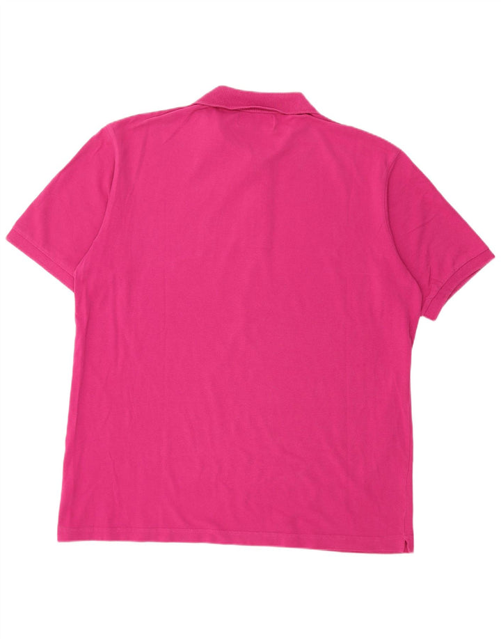 Camisa polo masculina Kappa XL algodão rosa