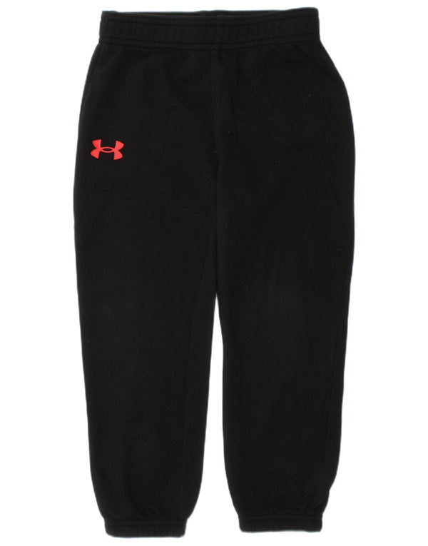 Calças de treino para meninos UNDER ARMOUR 3-4 anos algodão preto
