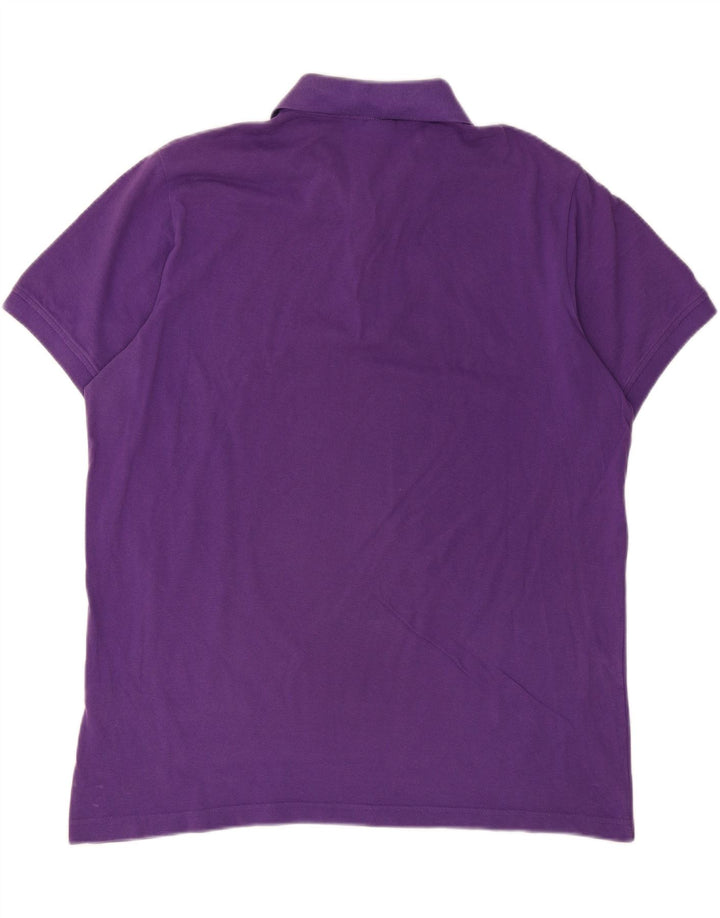 KAPPA Mens Polo Shirt XL Purple Cotton Vintage Kappa and Second-Hand Kappa from Messina Hembry 