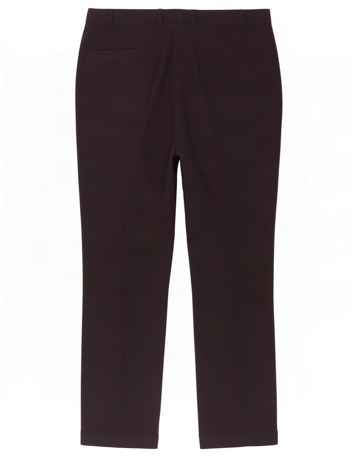 Calça masculina Marks & Spencer Pegged Suit W40 L33 Poliéster azul marinho