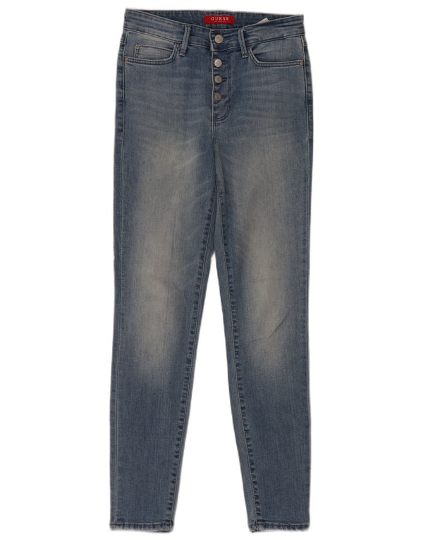 Guess Jeans Skinny Feminino W28 L28 Azul Algodão