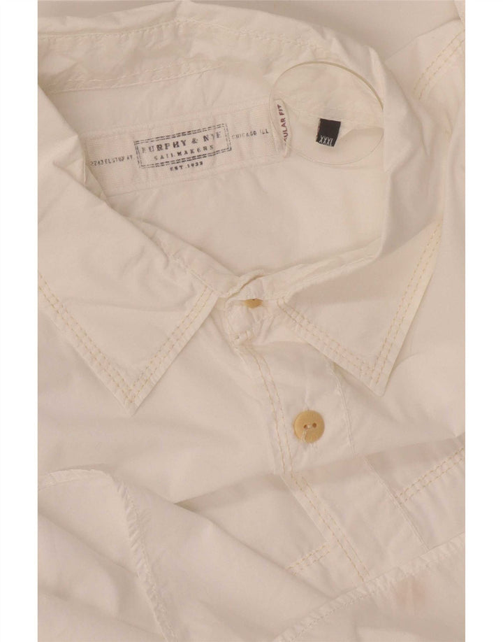 Camisa masculina Murphy & Nye 3XL branca
