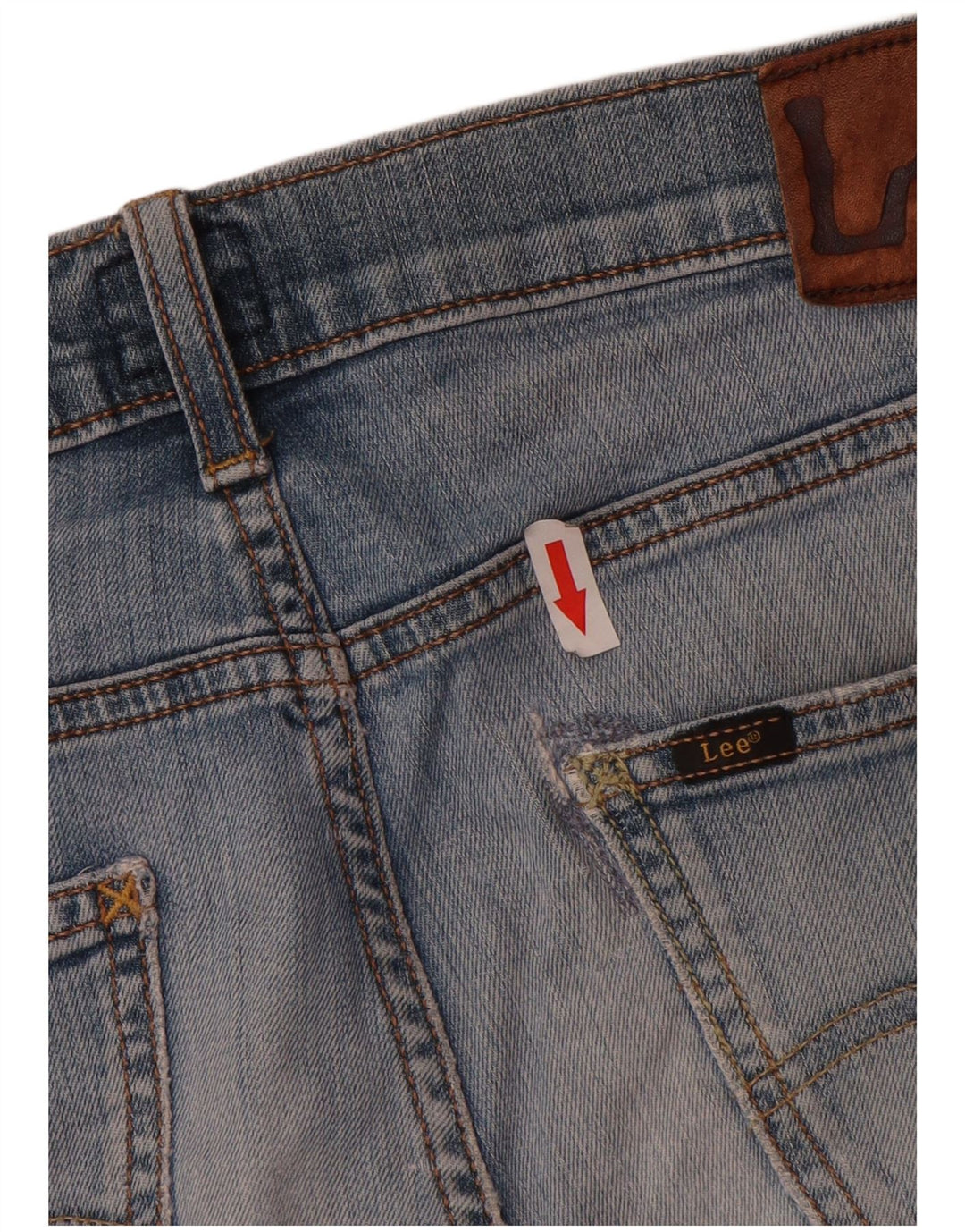 Lee Mens Arvin Slim Jeans W31 L34 Azul Algodão