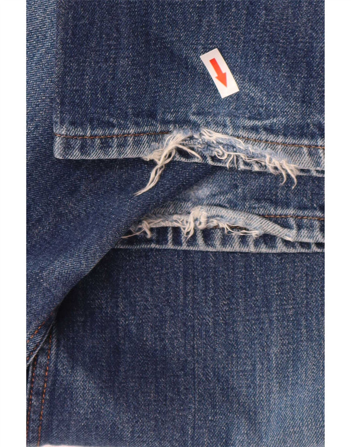 Hugo Boss Jeans reto masculino W36 L28 algodão azul