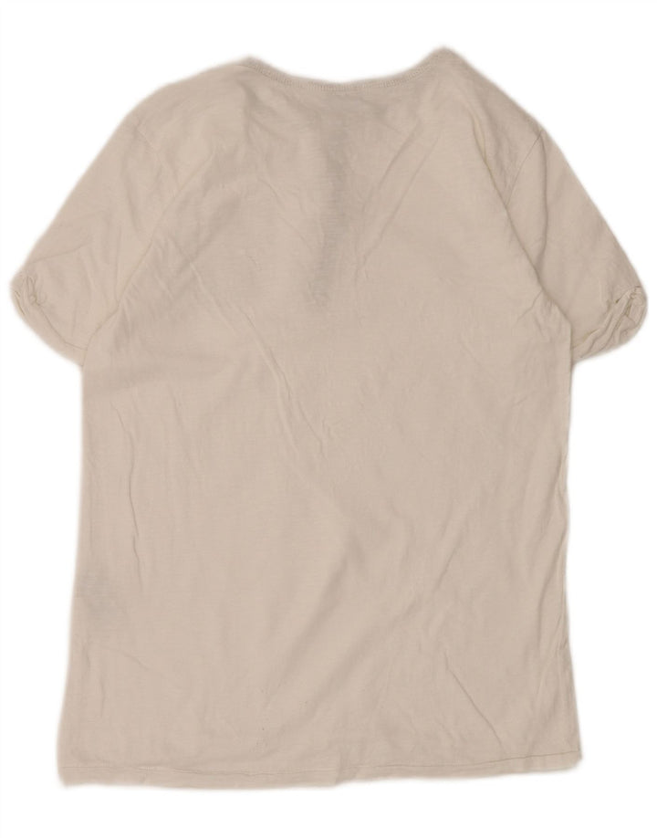 ZARA Boys Camiseta Top 11-12 Anos Algodão Branco