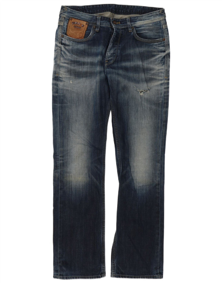 PEPE Jeans Masculino Bootcut W34 L34 Azul Algodão
