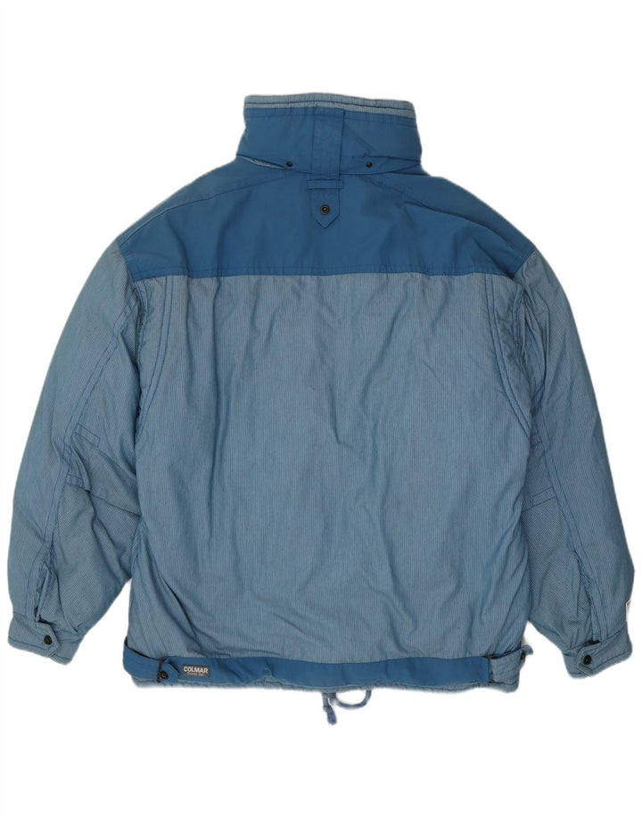 Jaqueta de esqui masculina Colmar Italia IT 54 grande bloco colorido azul