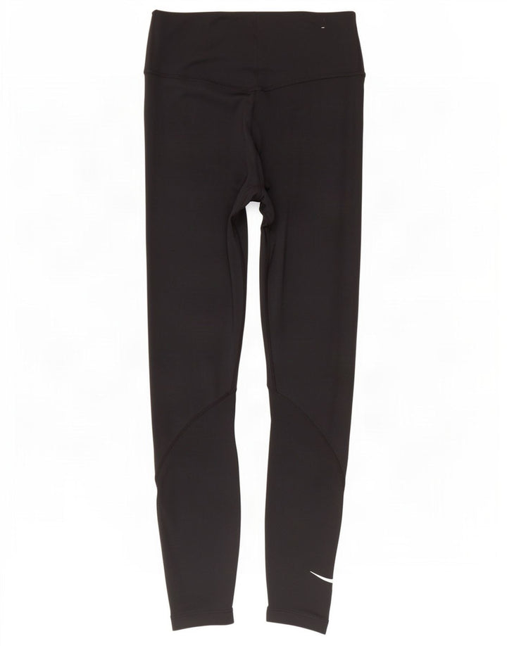 Leggings Nike Dri Fit Feminino UK 8 Pequeno Poliéster Preto
