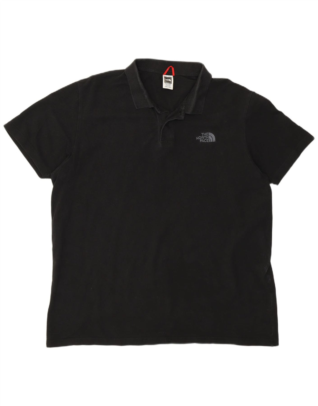 Camisa polo masculina The North Face 2XL algodão preto