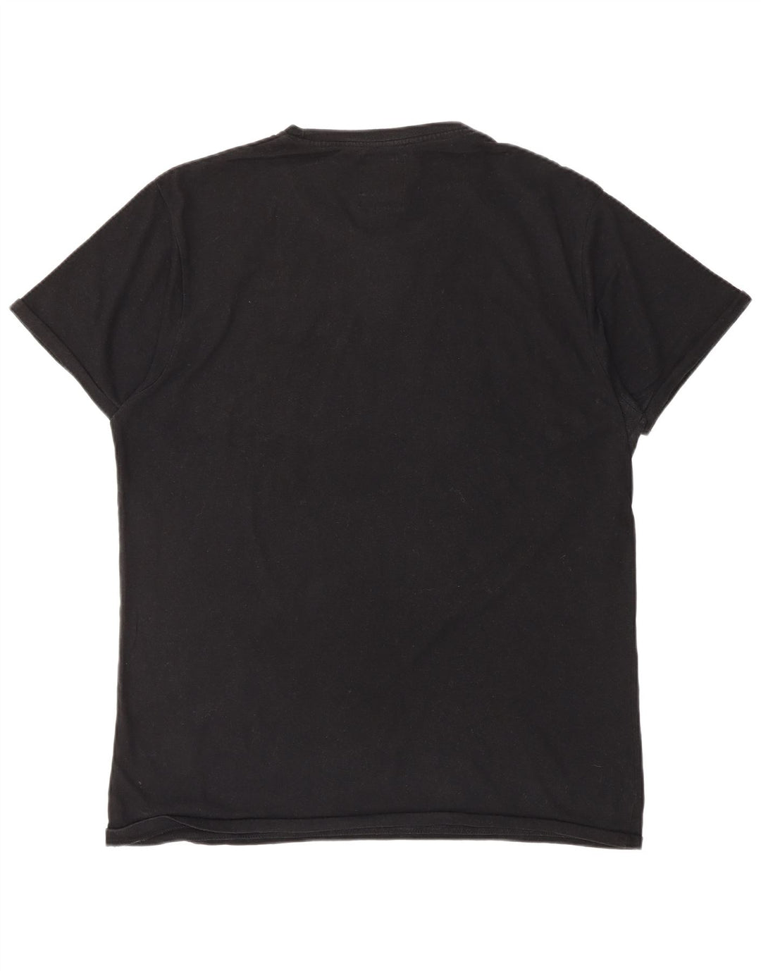 JACK & JONES Mens Graphic T-Shirt Top XL Black