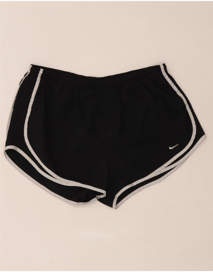 Shorts esportivos femininos Nike UK 18 XL preto poliéster