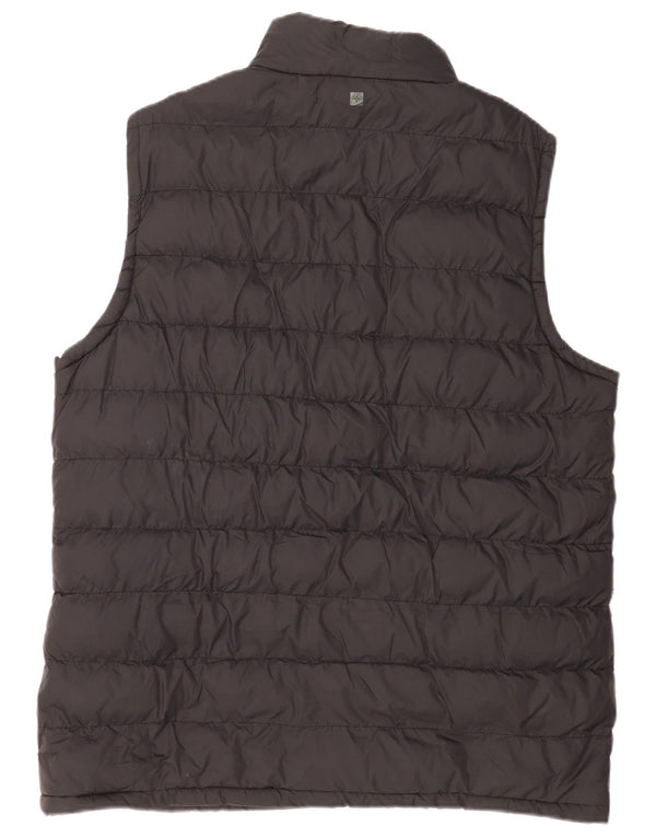Colete acolchoado masculino Mountain Warehouse UK 42 XL preto nylon